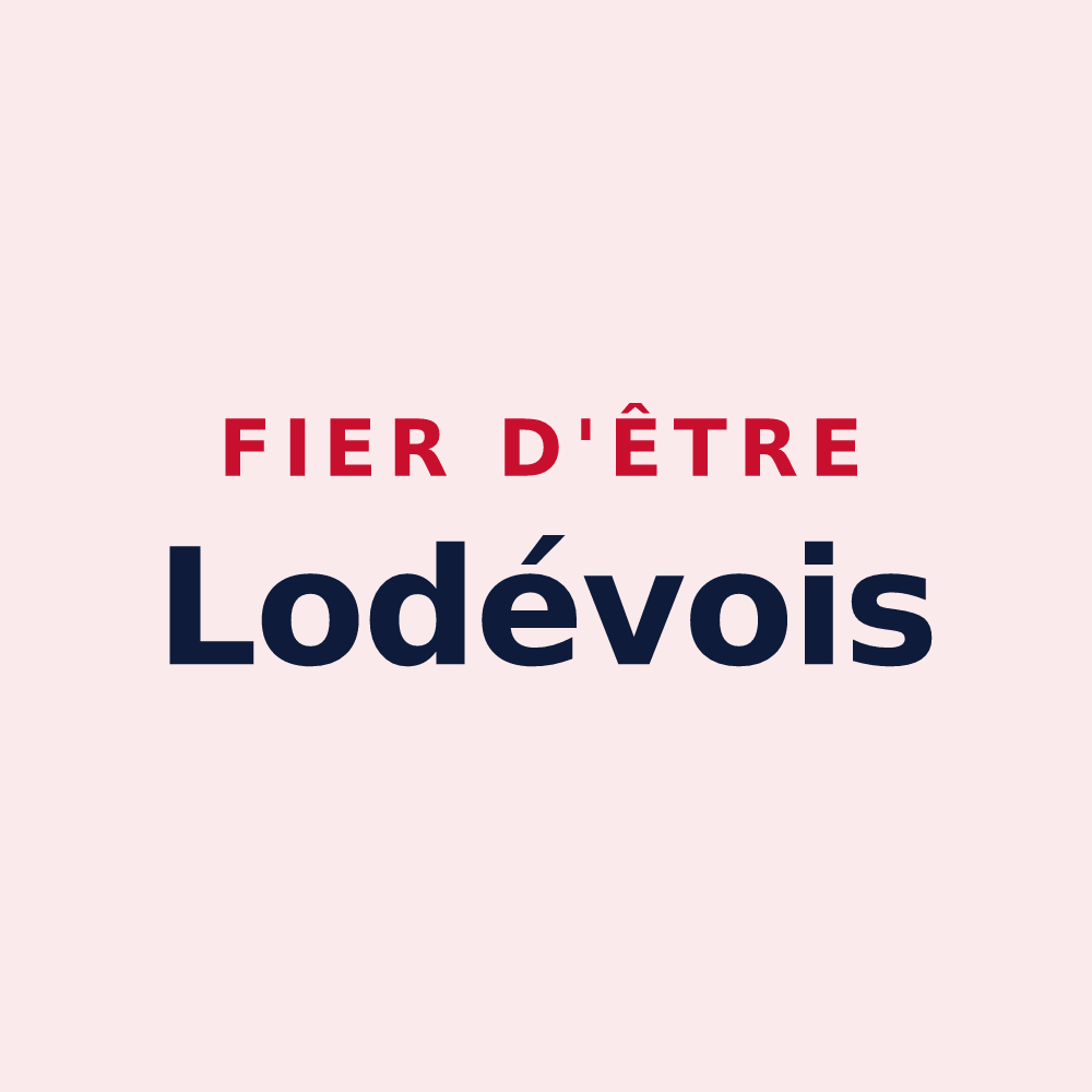 Magnet « Fier d'être Lodévois » — design pour Lodève