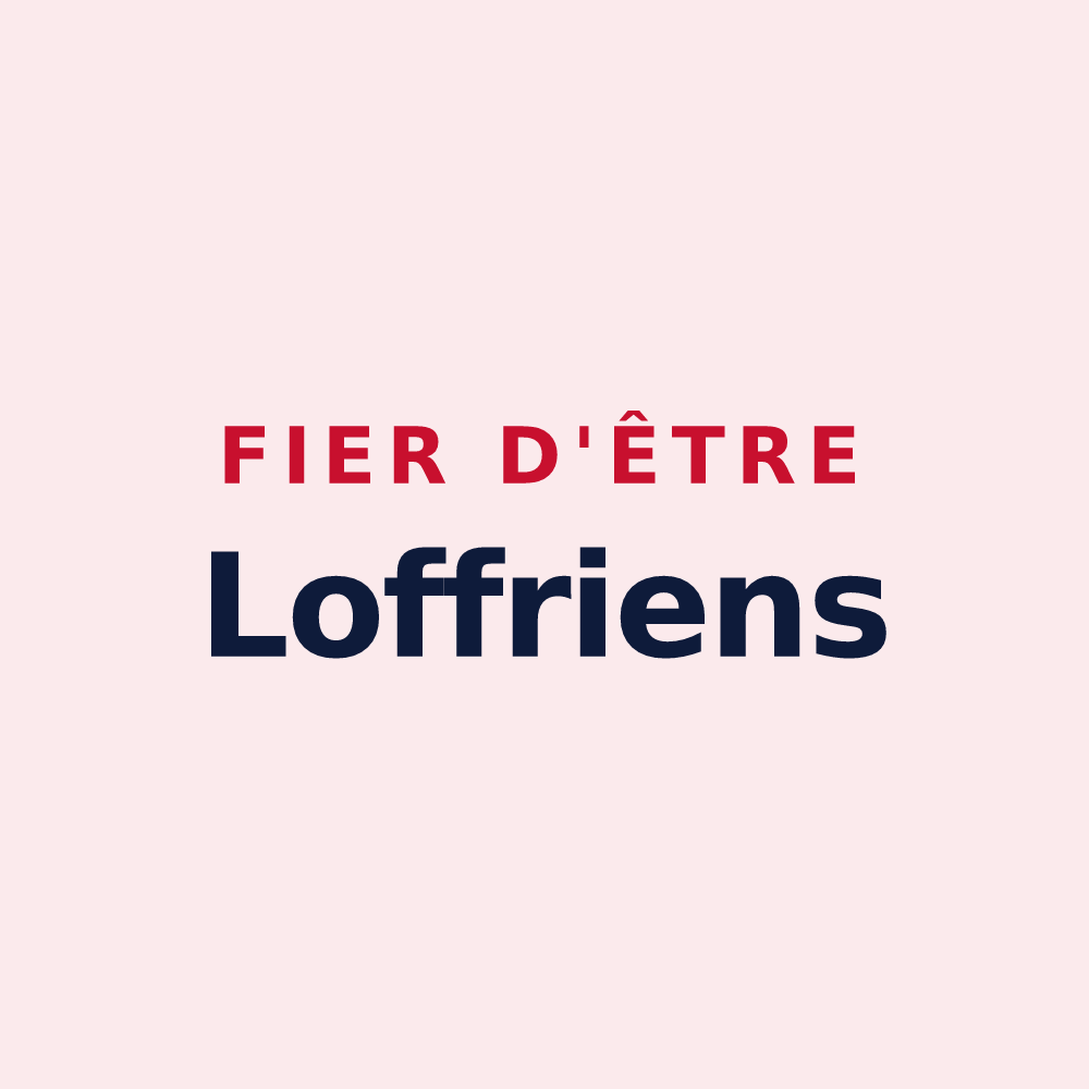 Magnet « Fier d'être Loffriens » — design pour Loffre