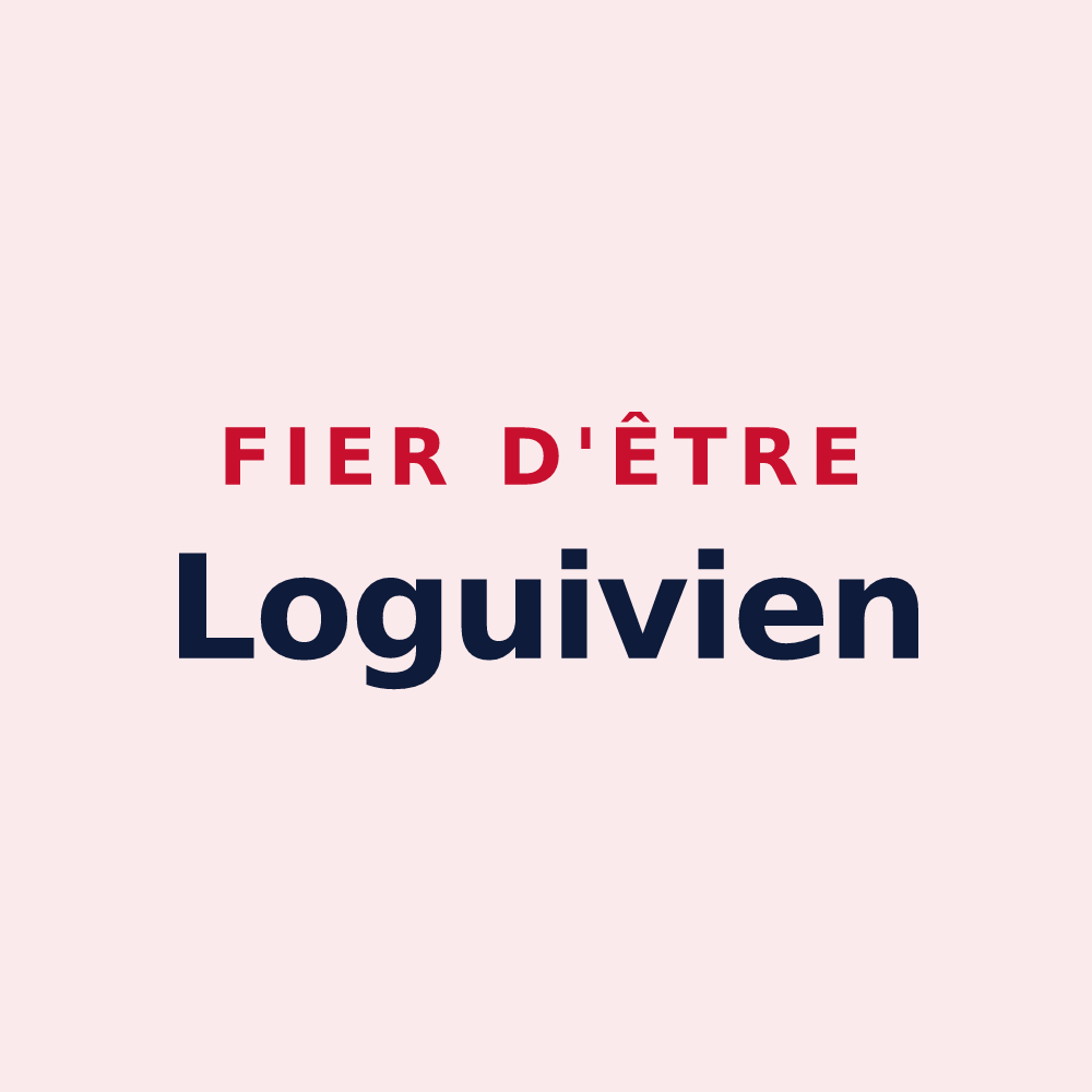 Magnet « Fier d'être Loguivien » — design pour Loguivy-Plougras