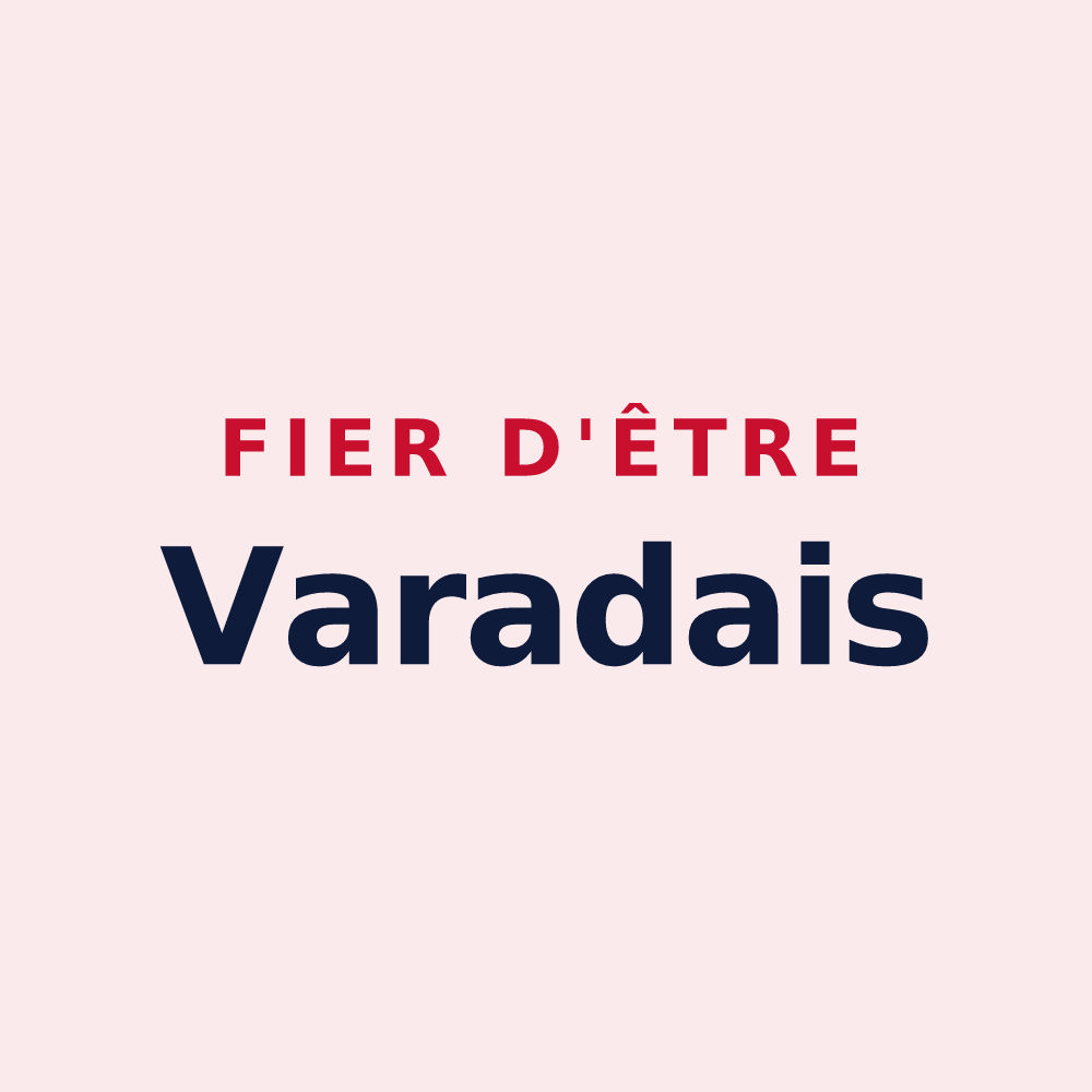 Magnet « Fier d'être Varadais » — design pour Loireauxence