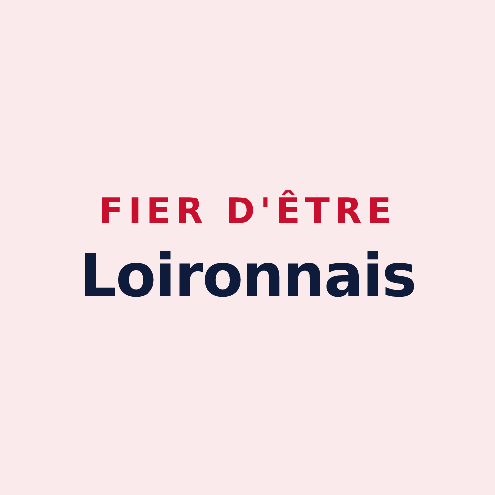 Magnet « Fier d'être Loironnais » — design pour Loiron-Ruillé