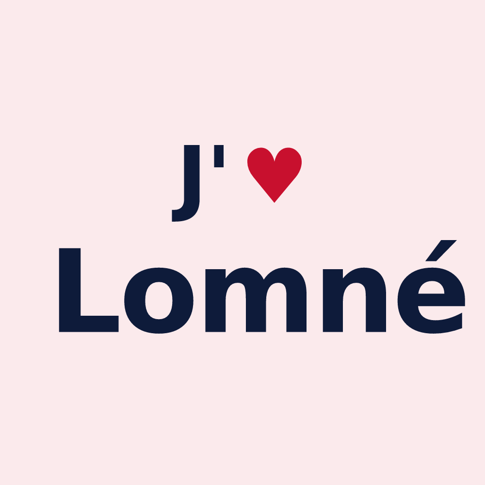 Magnet personnalisé Lomné — design J'aime Lomné