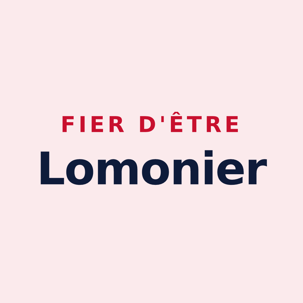 Magnet « Fier d'être Lomonier » — design pour Lomont-sur-Crête