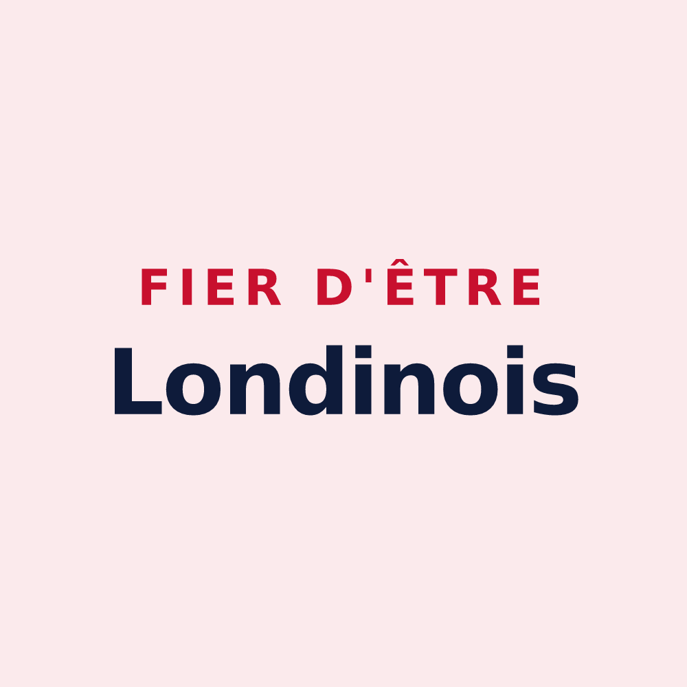 Magnet « Fier d'être Londinois » — design pour Londigny