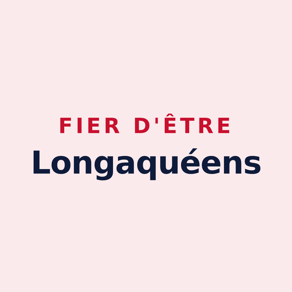 Magnet « Fier d'être Longaquéens » — design pour Longeault-Pluvault
