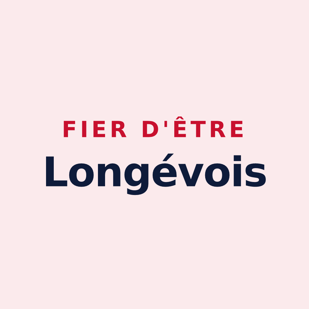 Magnet « Fier d'être Longévois » — design pour Longèves