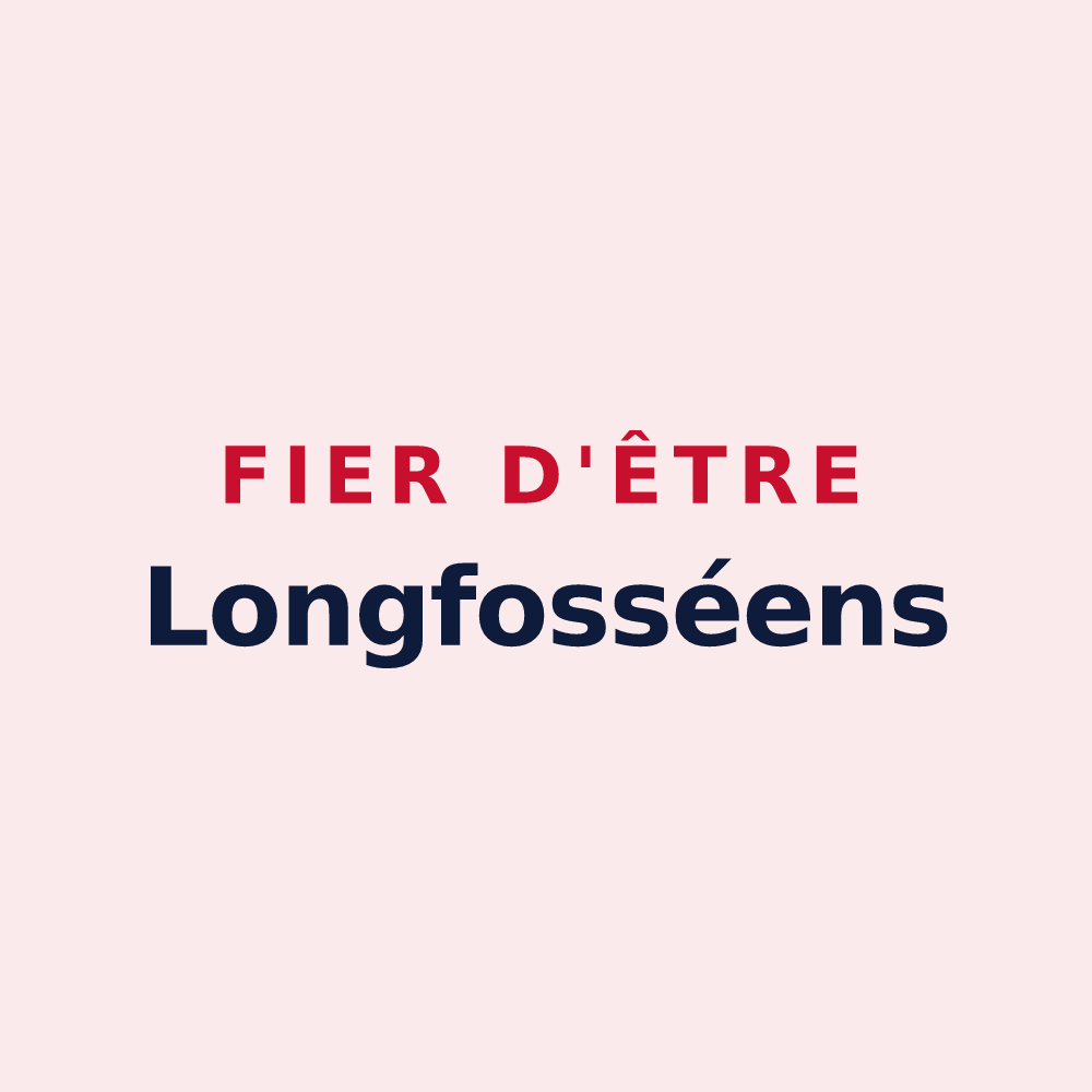 Magnet « Fier d'être Longfosséens » — design pour Longfossé