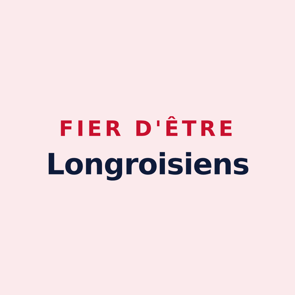 Magnet « Fier d'être Longroisiens » — design pour Longroy