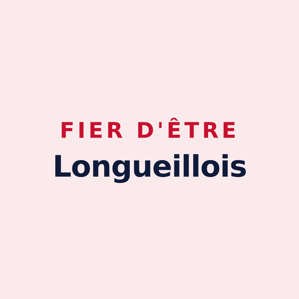Magnet « Fier d'être Longueillois » — design pour Longueil-Annel