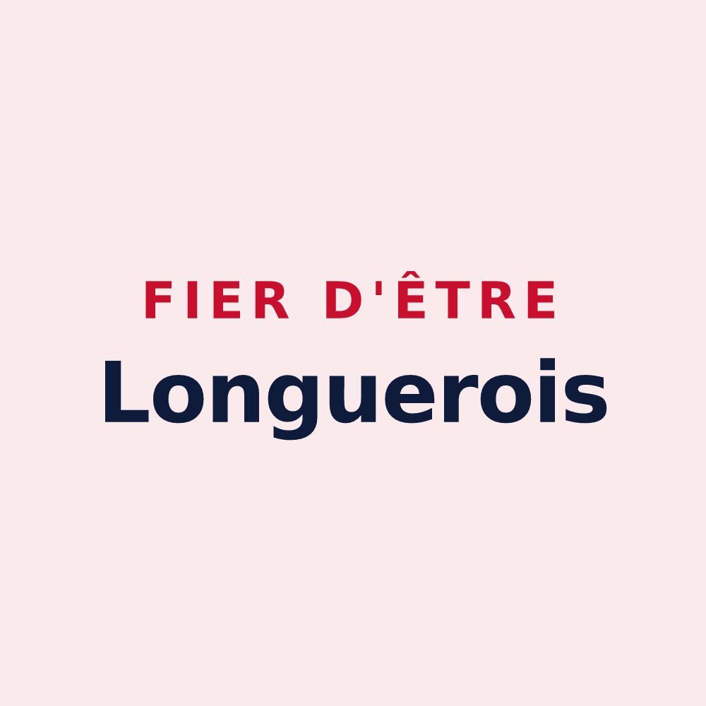 Magnet « Fier d'être Longuerois » — design pour Longuerue