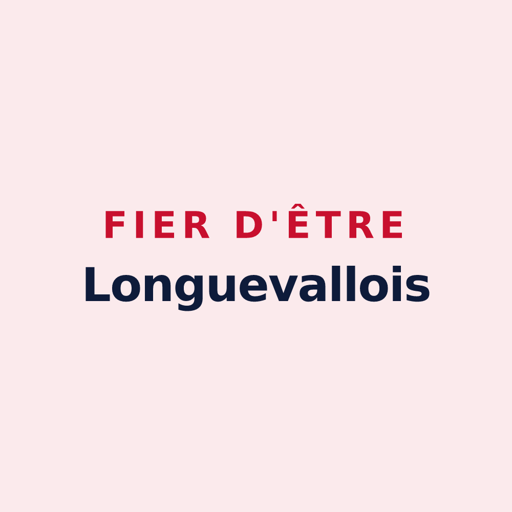 Magnet « Fier d'être Longuevallois » — design pour Longueval