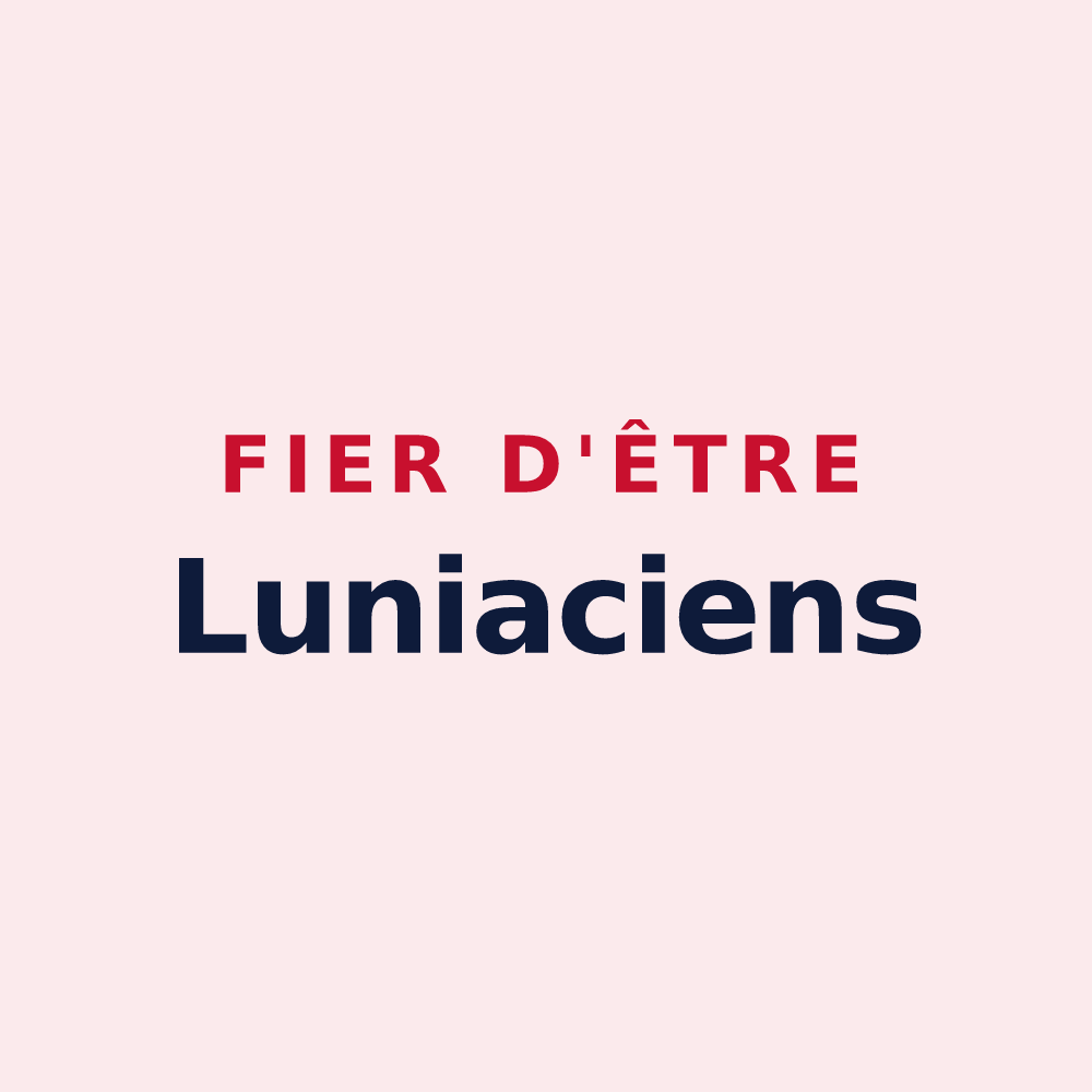 Magnet « Fier d'être Luniaciens » — design pour Lonny