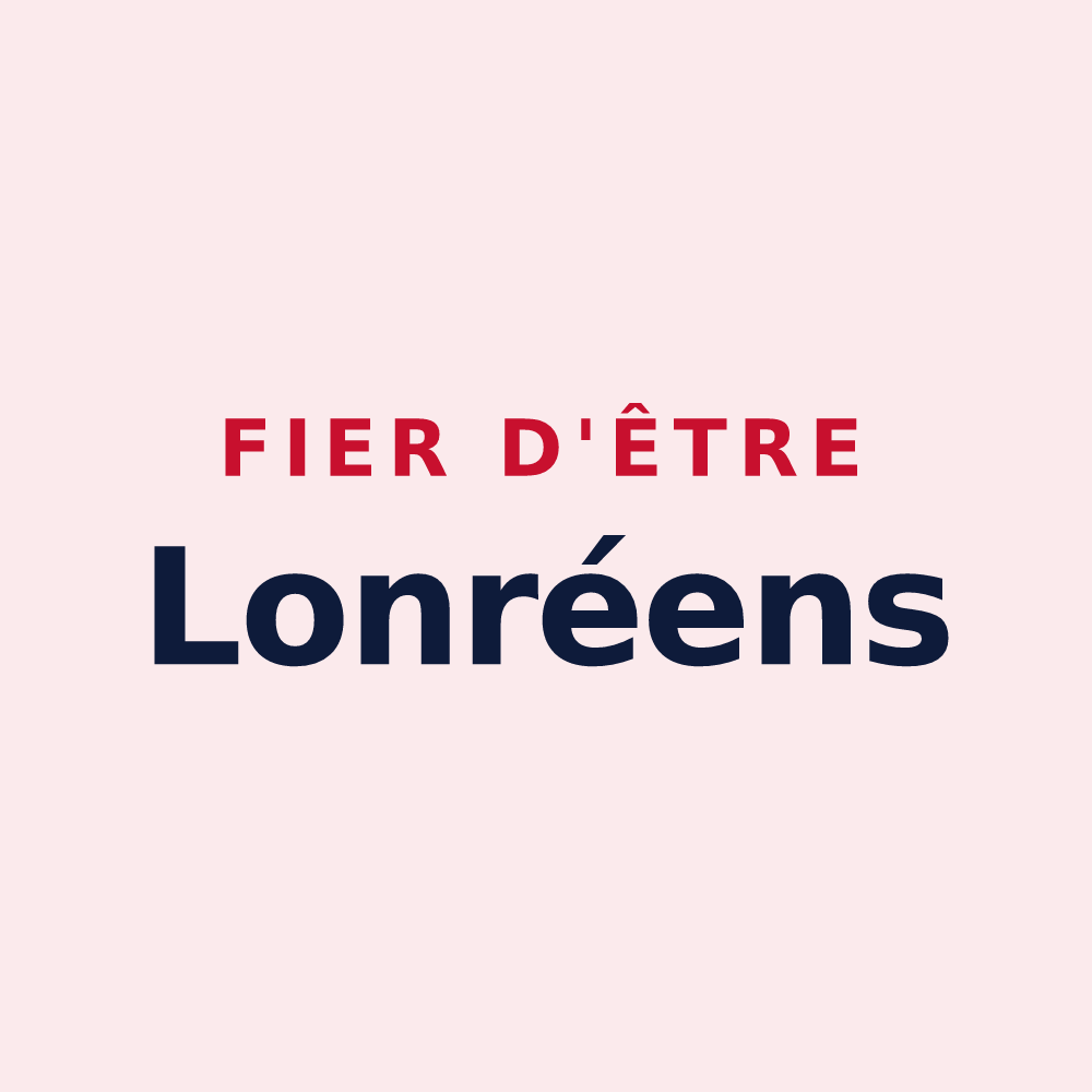 Magnet « Fier d'être Lonréens » — design pour Lonrai