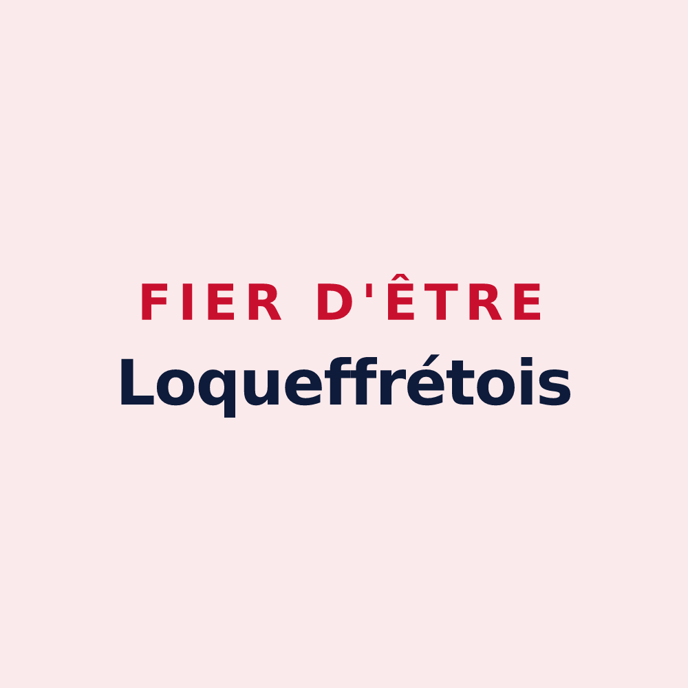 Magnet « Fier d'être Loqueffrétois » — design pour Loqueffret