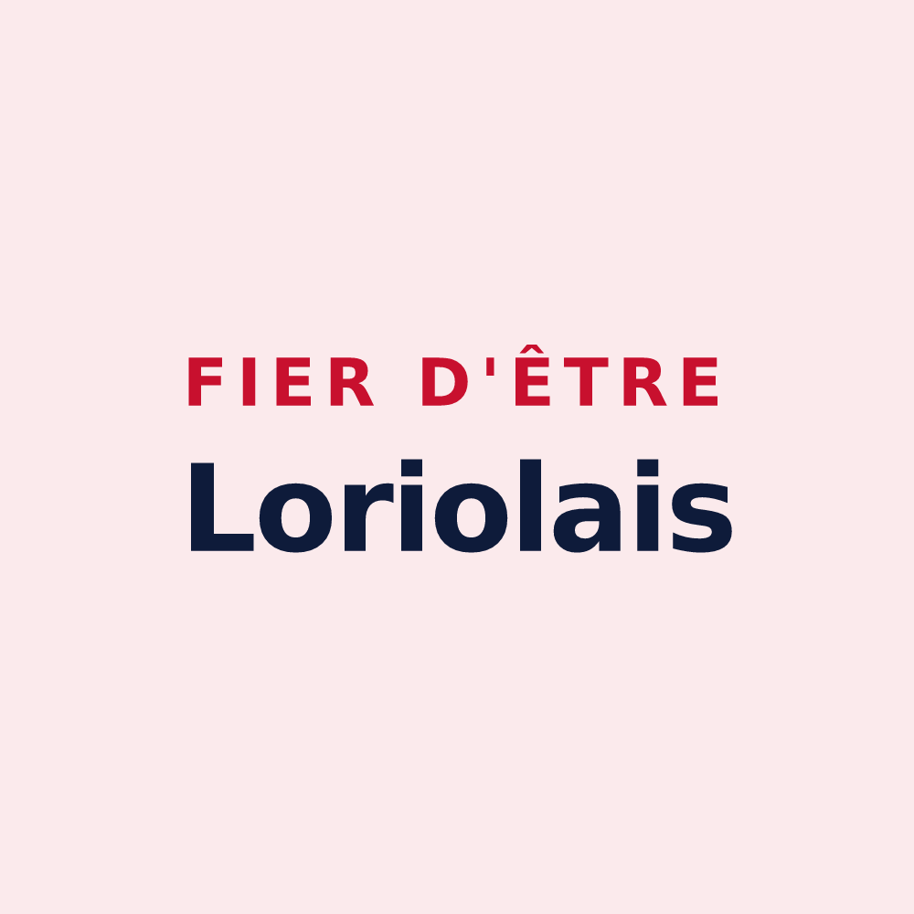 Magnet « Fier d'être Loriolais » — design pour Loriol-du-Comtat