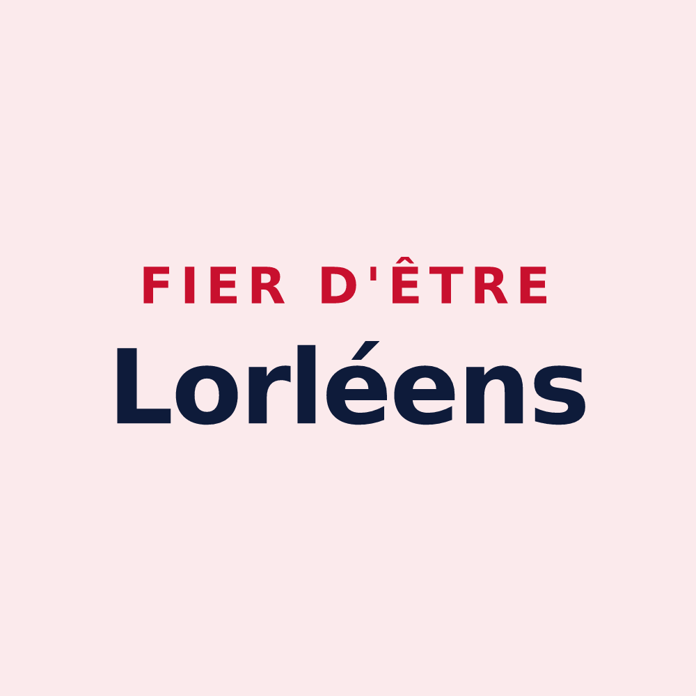 Magnet « Fier d'être Lorléens » — design pour Lorleau