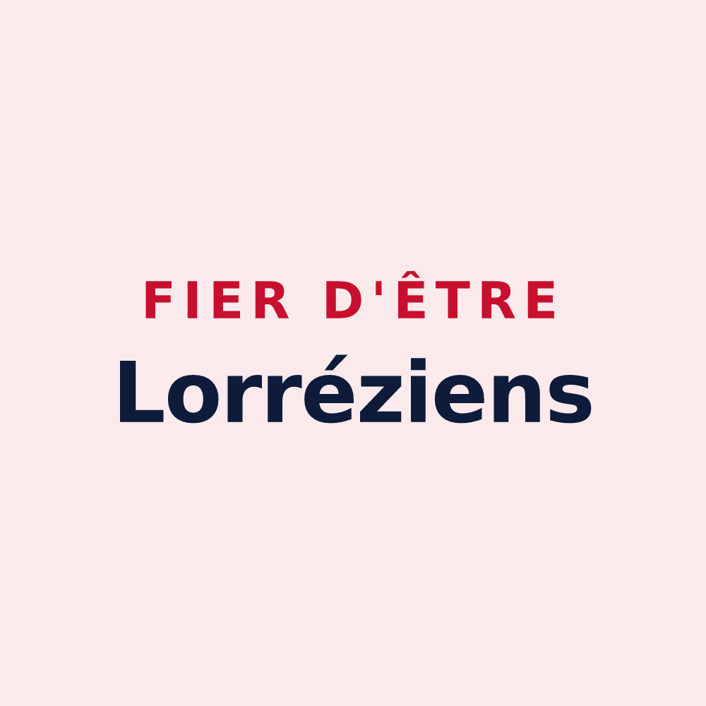 Magnet « Fier d'être Lorréziens » — design pour Lorrez-le-Bocage-Préaux