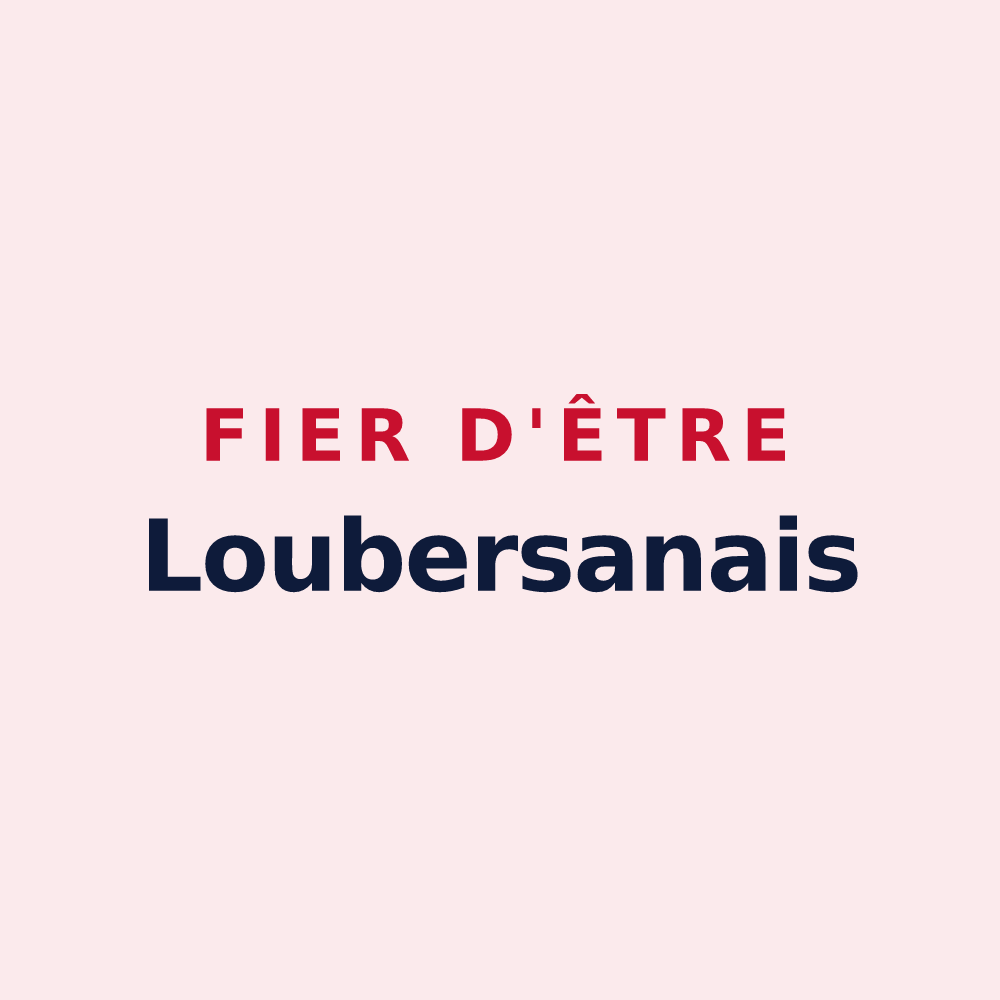 Magnet « Fier d'être Loubersanais » — design pour Loubersan