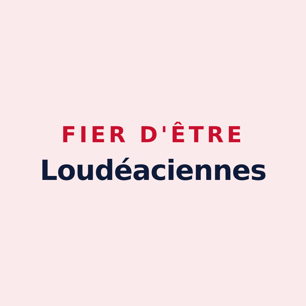 Magnet « Fier d'être Loudéaciennes » — design pour Loudéac