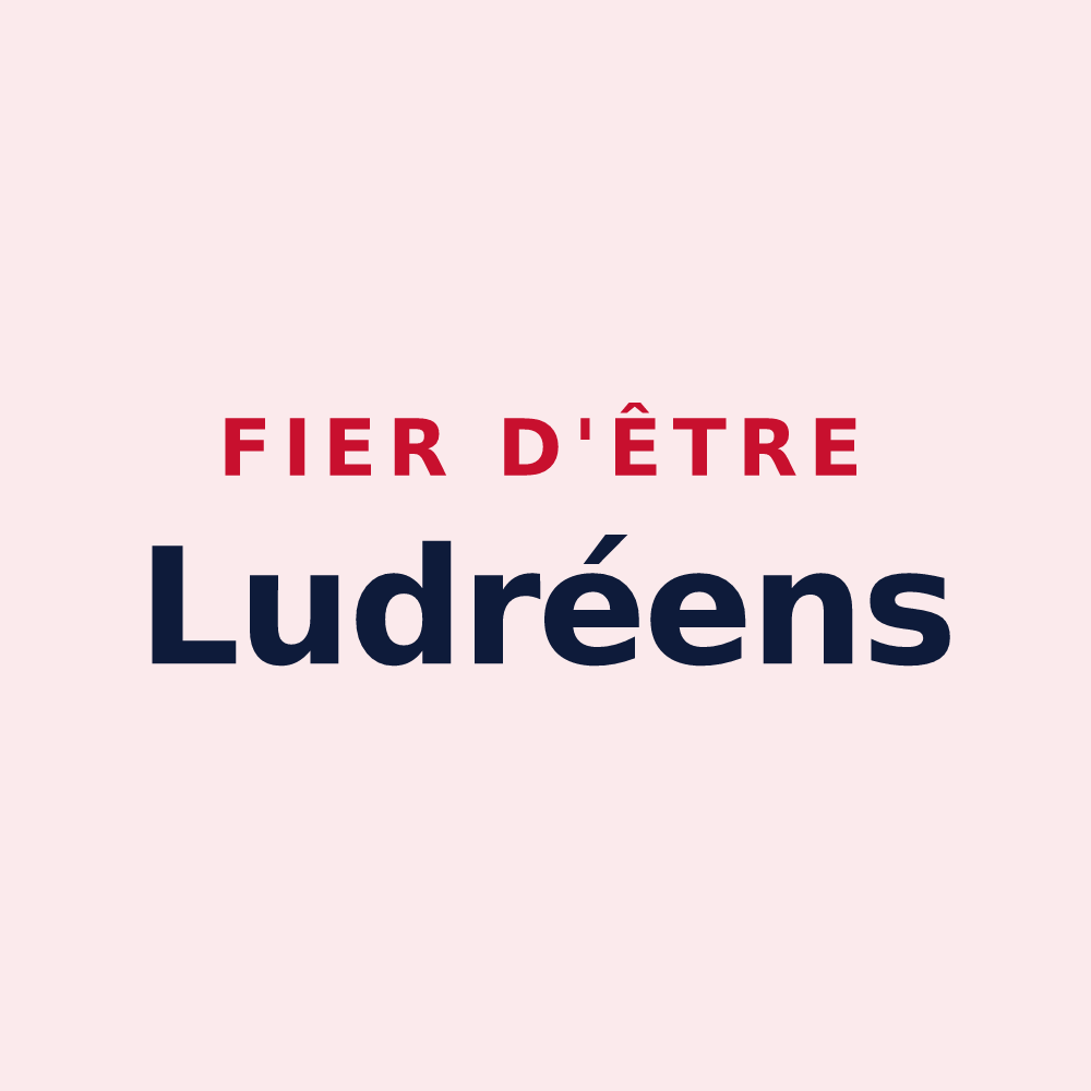 Magnet « Fier d'être Ludréens » — design pour Ludres