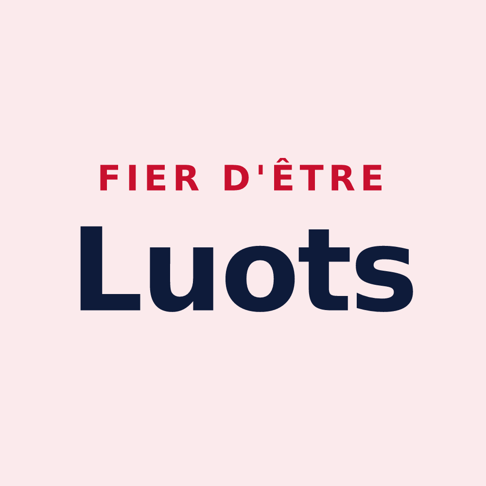 Magnet « Fier d'être Luots » — design pour Lüe
