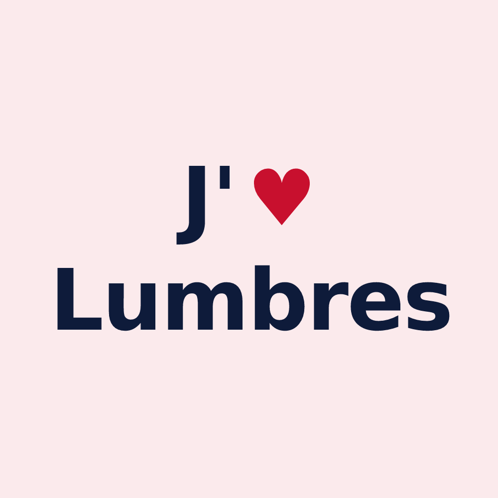 Magnet personnalisé Lumbres — design J'aime Lumbres
