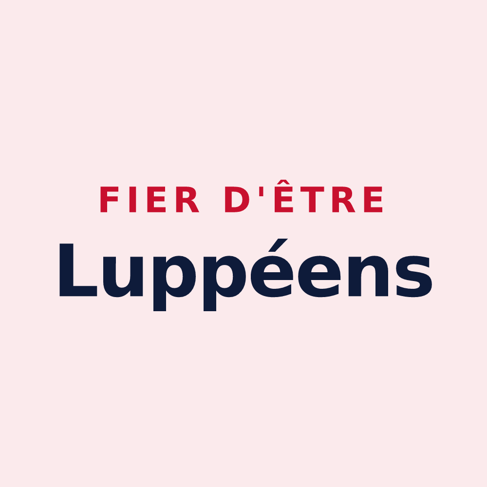 Magnet « Fier d'être Luppéens » — design pour Luppé-Violles