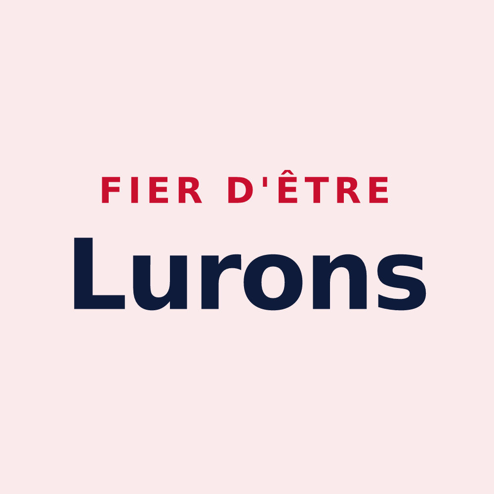 Magnet « Fier d'être Lurons » — design pour Lure