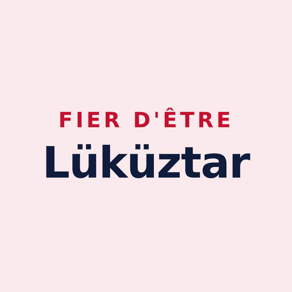 Magnet « Fier d'être Lüküztar » — design pour Luxe-Sumberraute