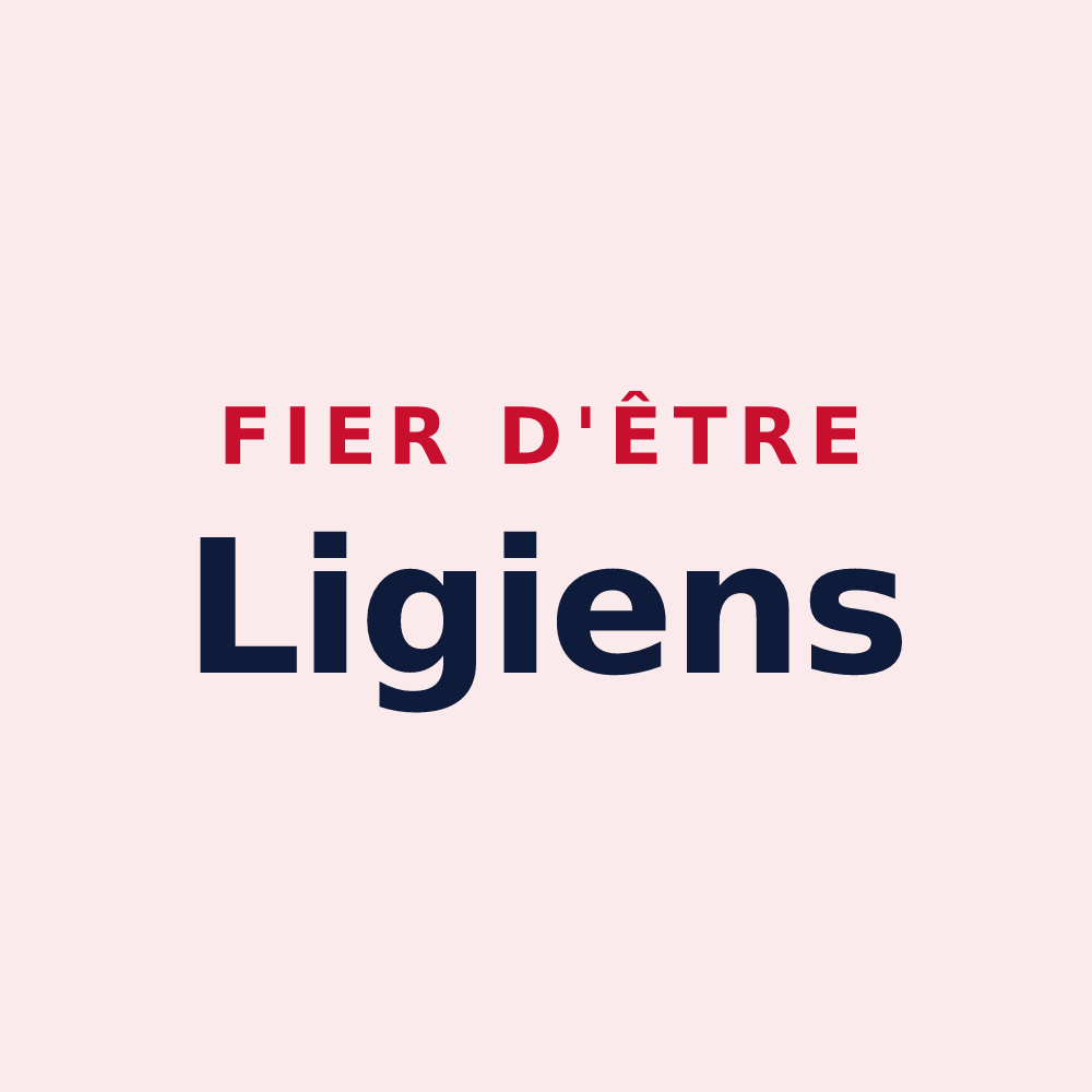 Magnet « Fier d'être Ligiens » — design pour Lye