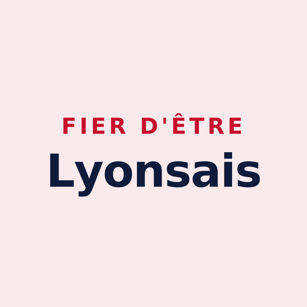Magnet « Fier d'être Lyonsais » — design pour Lyons-la-Forêt