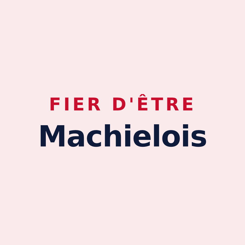 Magnet « Fier d'être Machielois » — design pour Machiel