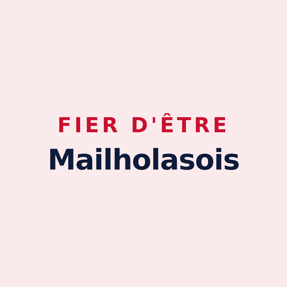 Magnet « Fier d'être Mailholasois » — design pour Mailholas