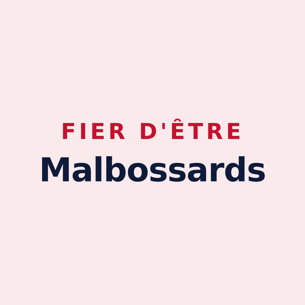 Magnet « Fier d'être Malbossards » — design pour Malbosc