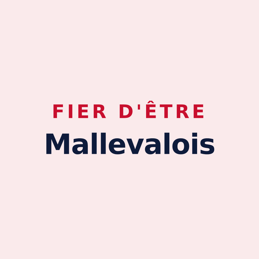 Magnet « Fier d'être Mallevalois » — design pour Malleval-en-Vercors