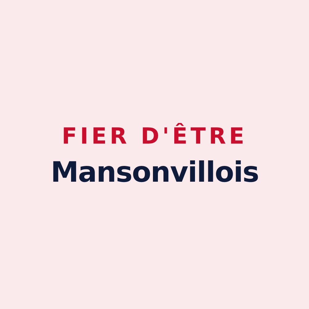 Magnet « Fier d'être Mansonvillois » — design pour Mansonville