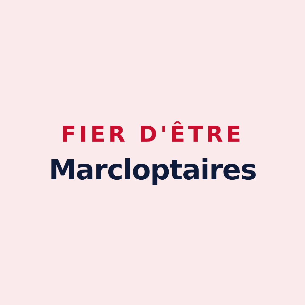 Magnet « Fier d'être Marcloptaires » — design pour Marclopt