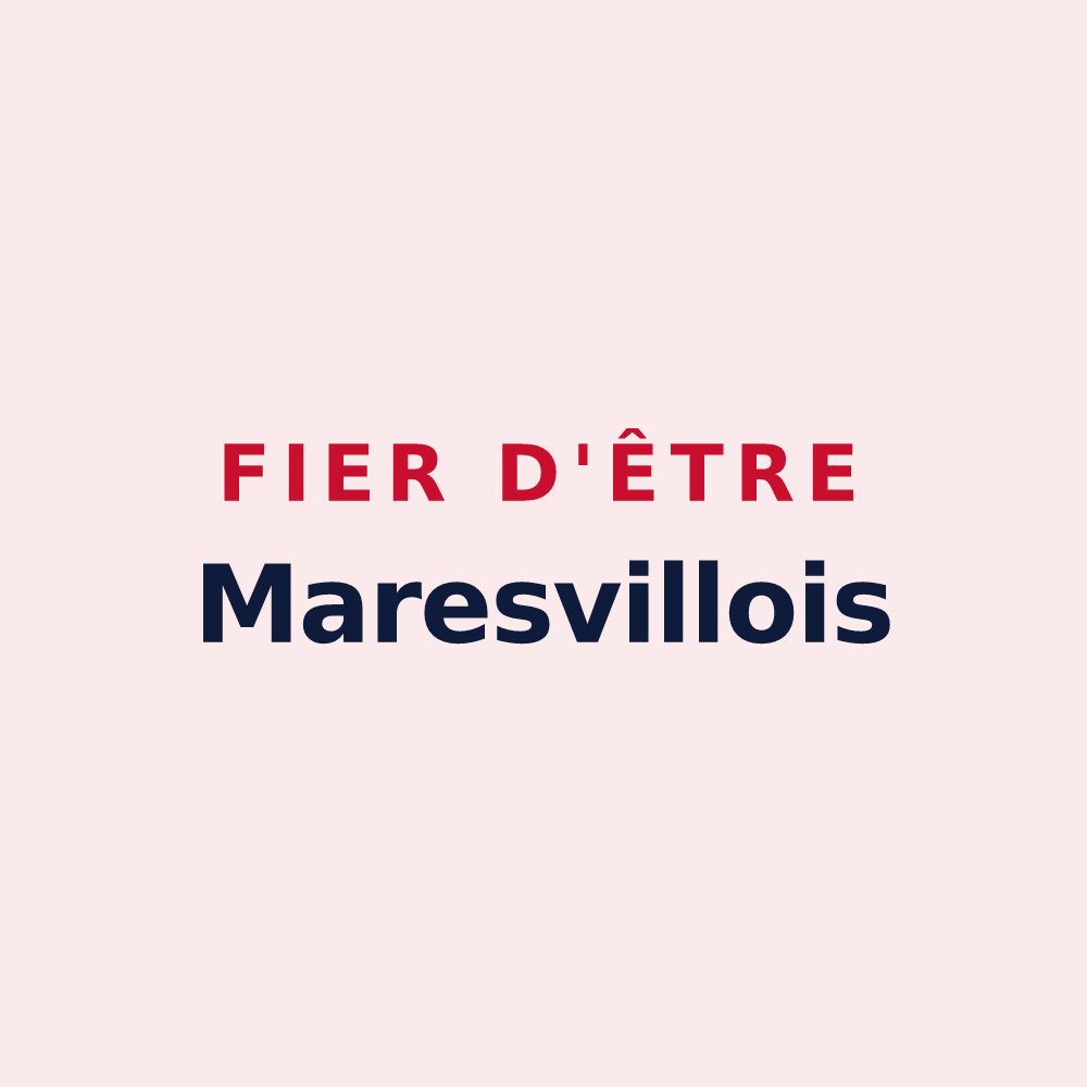 Magnet « Fier d'être Maresvillois » — design pour Maresville