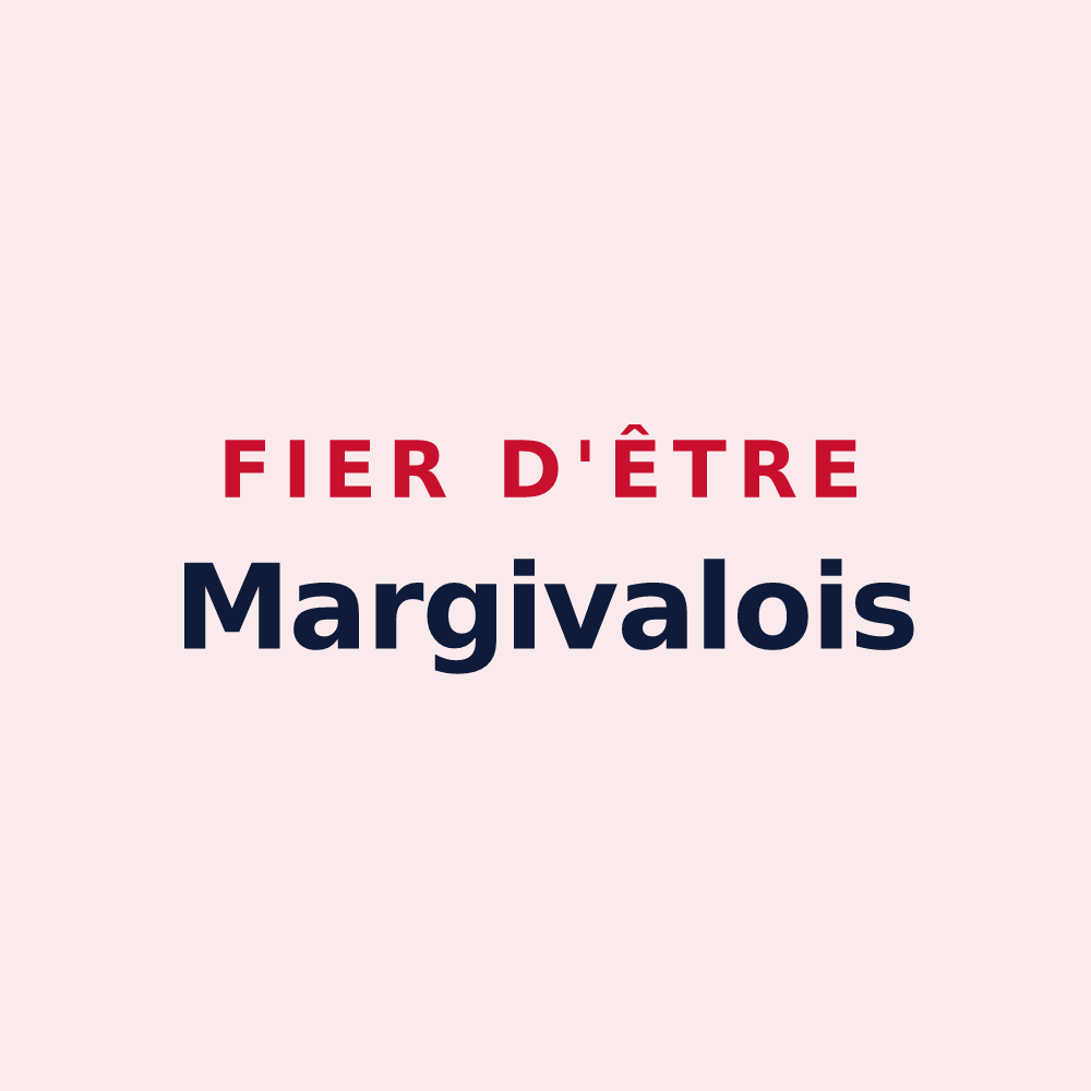Magnet « Fier d'être Margivalois » — design pour Margival