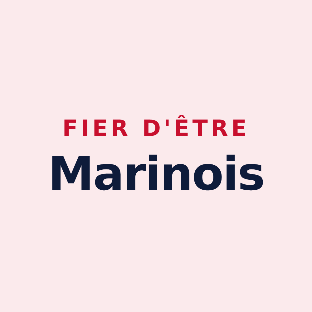 Magnet « Fier d'être Marinois » — design pour Marines