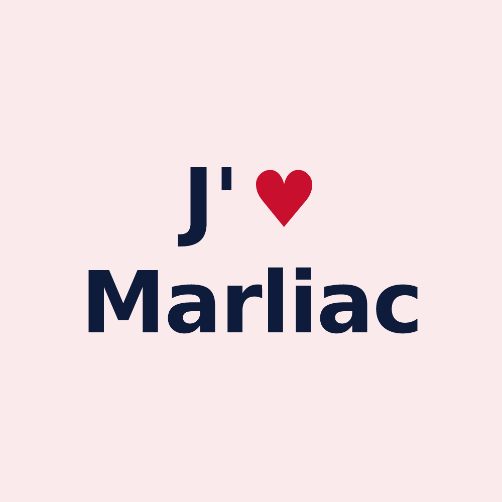 Magnet personnalisé Marliac — design J'aime Marliac