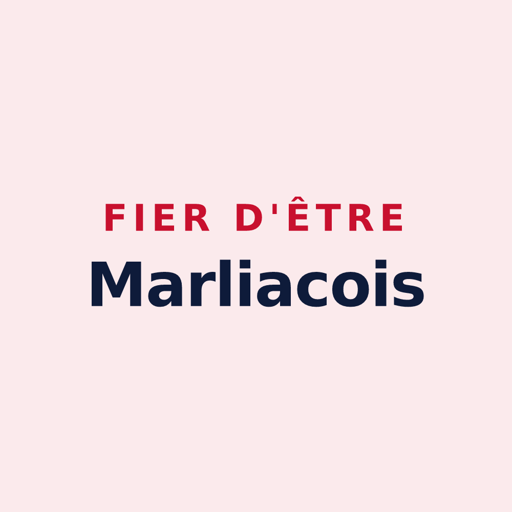 Magnet « Fier d'être Marliacois » — design pour Marliac