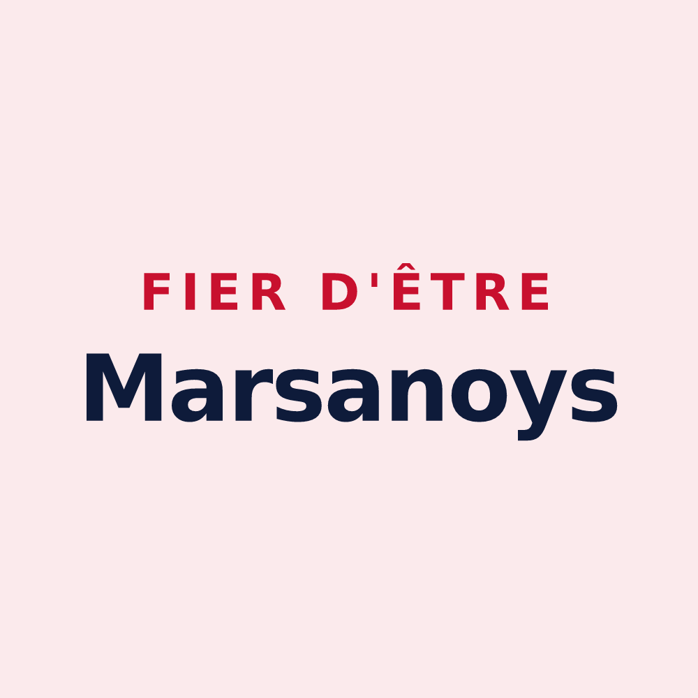 Magnet « Fier d'être Marsanoys » — design pour Marsa