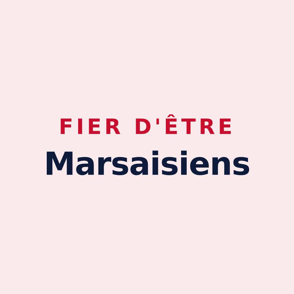 Magnet « Fier d'être Marsaisiens » — design pour Marsais
