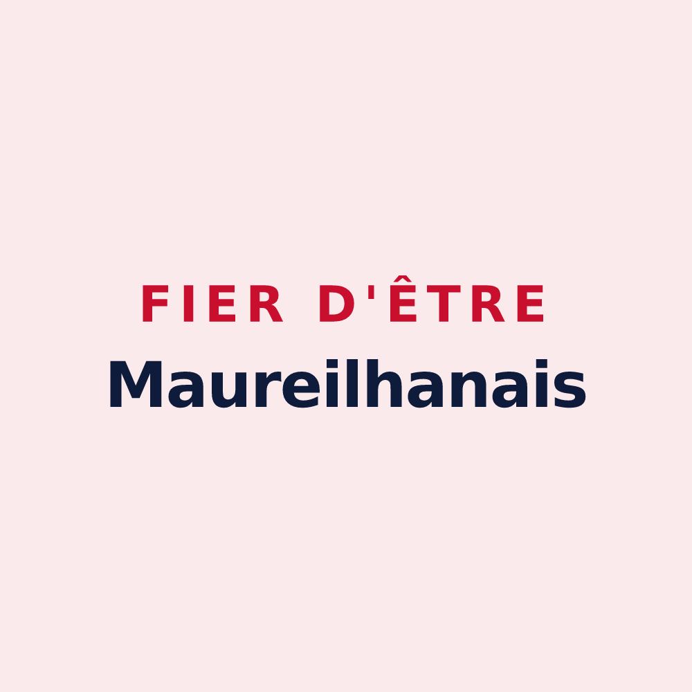 Magnet « Fier d'être Maureilhanais » — design pour Maureilhan