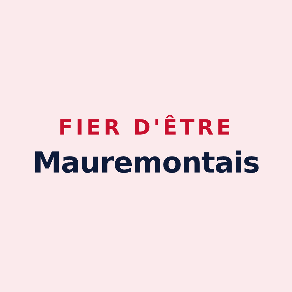 Magnet « Fier d'être Mauremontais » — design pour Mauremont