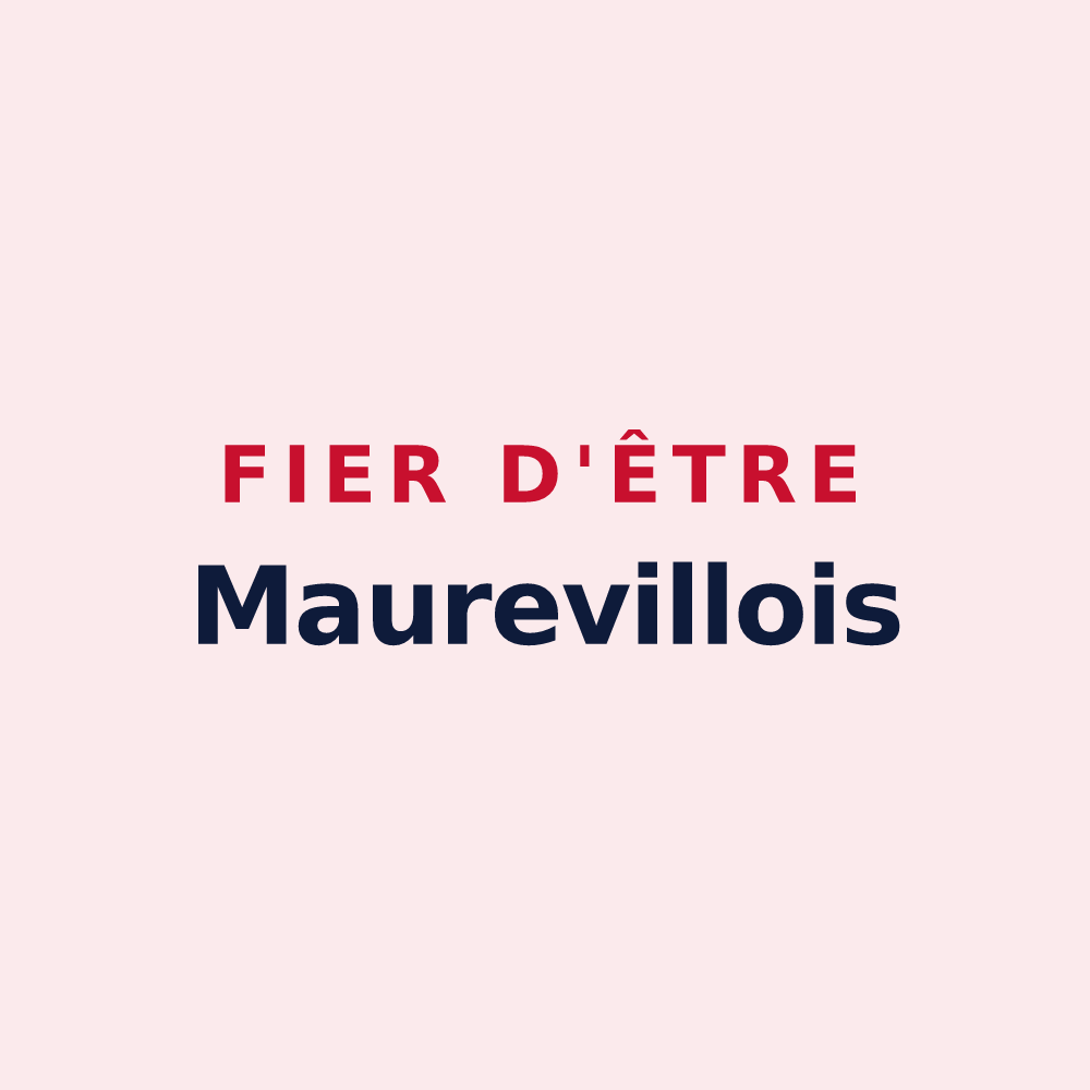 Magnet « Fier d'être Maurevillois » — design pour Maureville