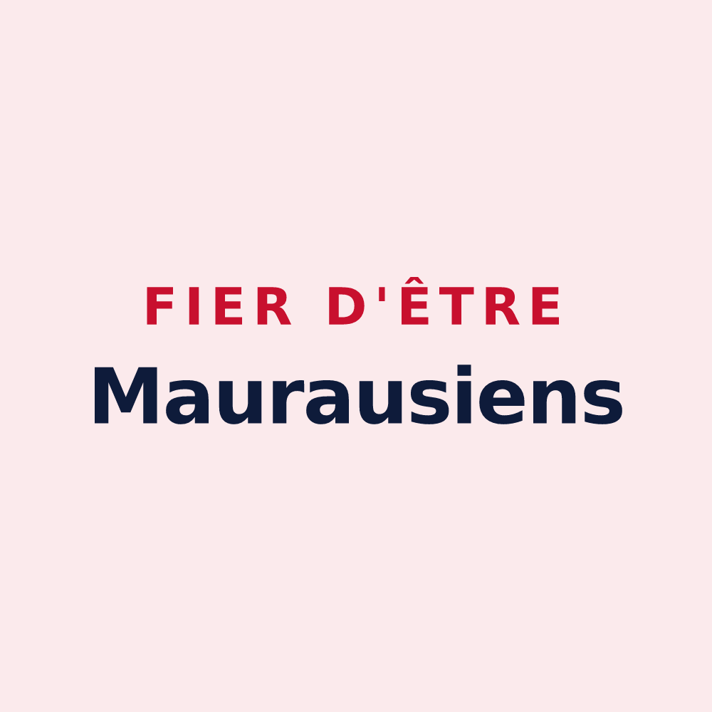 Magnet « Fier d'être Maurausiens » — design pour Maurois