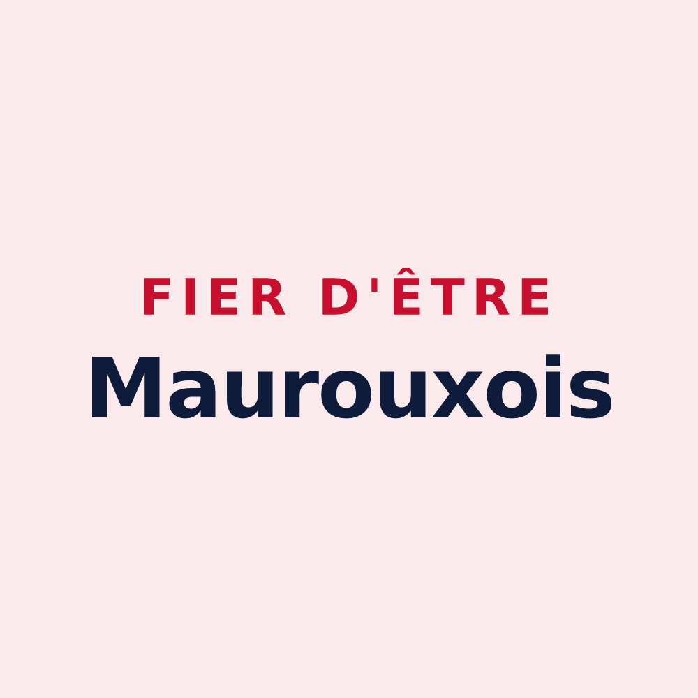 Magnet « Fier d'être Maurouxois » — design pour Mauroux