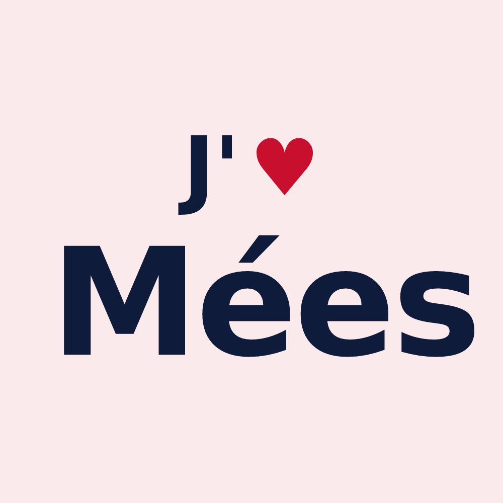 Magnet personnalisé Mées — design J'aime Mées
